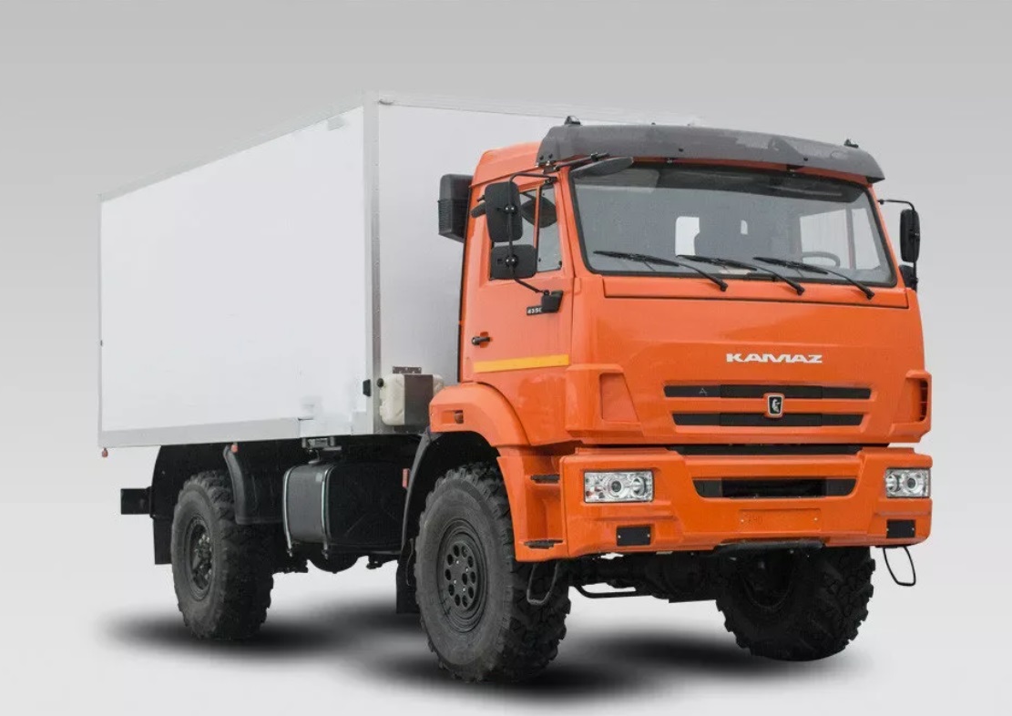 Промтоварный фургон КАМАЗ 43502